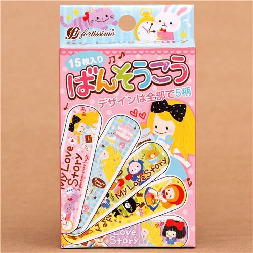 fairy tale Alice in Wonderland kids Bandage Band-Aid set 