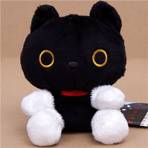 kawaii Kutusita Nyanko black cat plush toy 