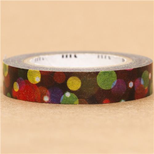 slim Christmas patterns mt Washi deco tape light dots