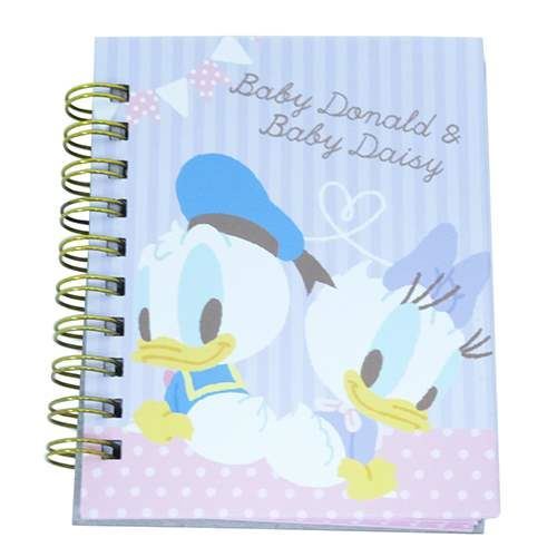cute baby Donald Daisy Duck mini ring binder notebook