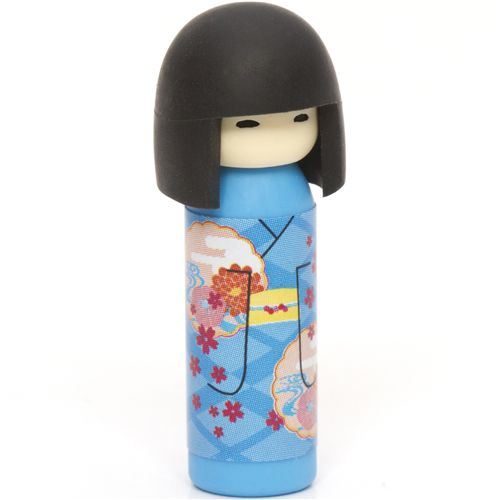 Japanese Kokeshi dolls eraser flowers from Japan