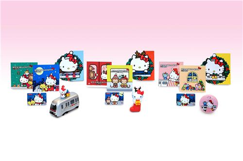 There are 3 different Christmas Ticket sets available throughout December