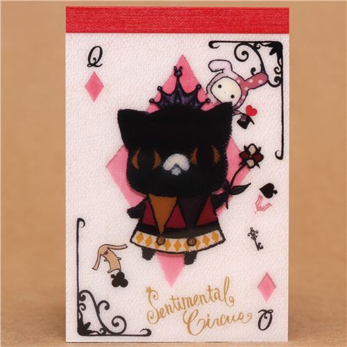 Sentimental Circus Kuro diamonds mini Note Pad