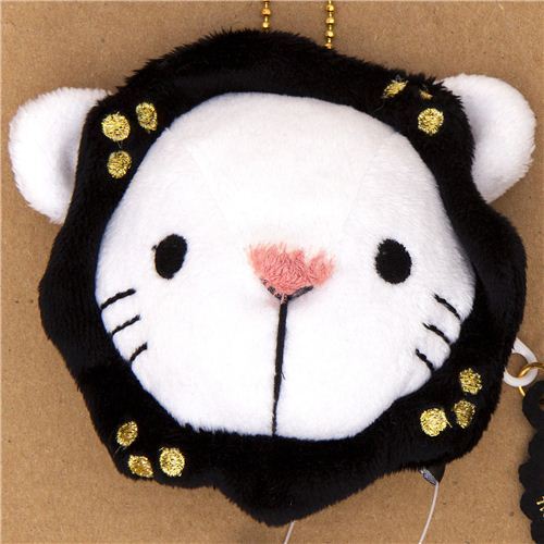Sentimental Circus white lion plush cellphone charm