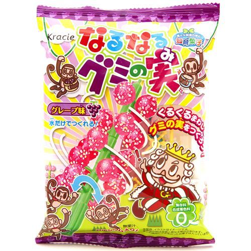 Narunaru Gummy Popin' Cookin' DIY candy tree grape