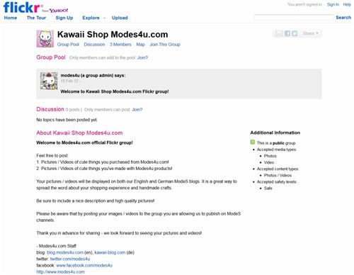 Just join the group and upload your stuff - it is super easy