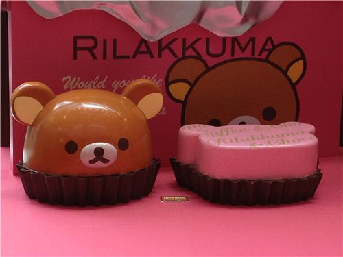 These super kawaii Rilakkuma chocolates are probably almost 50cm high