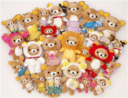 We are one of the few international shops worldwide allowed to sell the limited Rilakkuma zodiac signs edition We are one of the few international shops worldwide allowed to sell the limited Rilakkuma zodiac signs edition