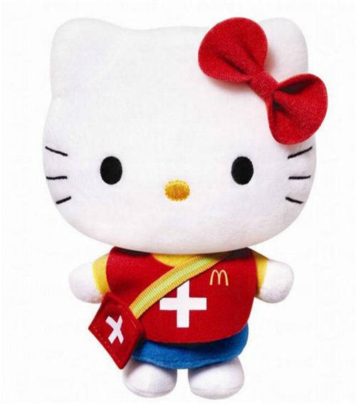 McDonald's K League Hello Kitty medic plush