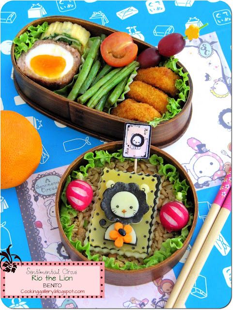 Looks amazing! Sentimental Circus bento by Cooking Gallery