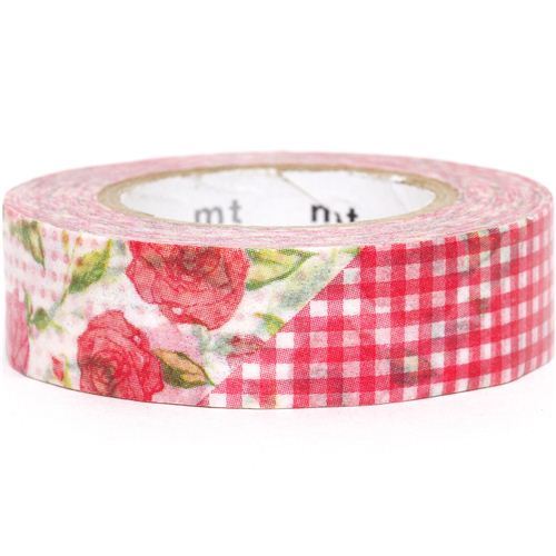 mt Washi Masking Tape deco tape with flowers & pattern